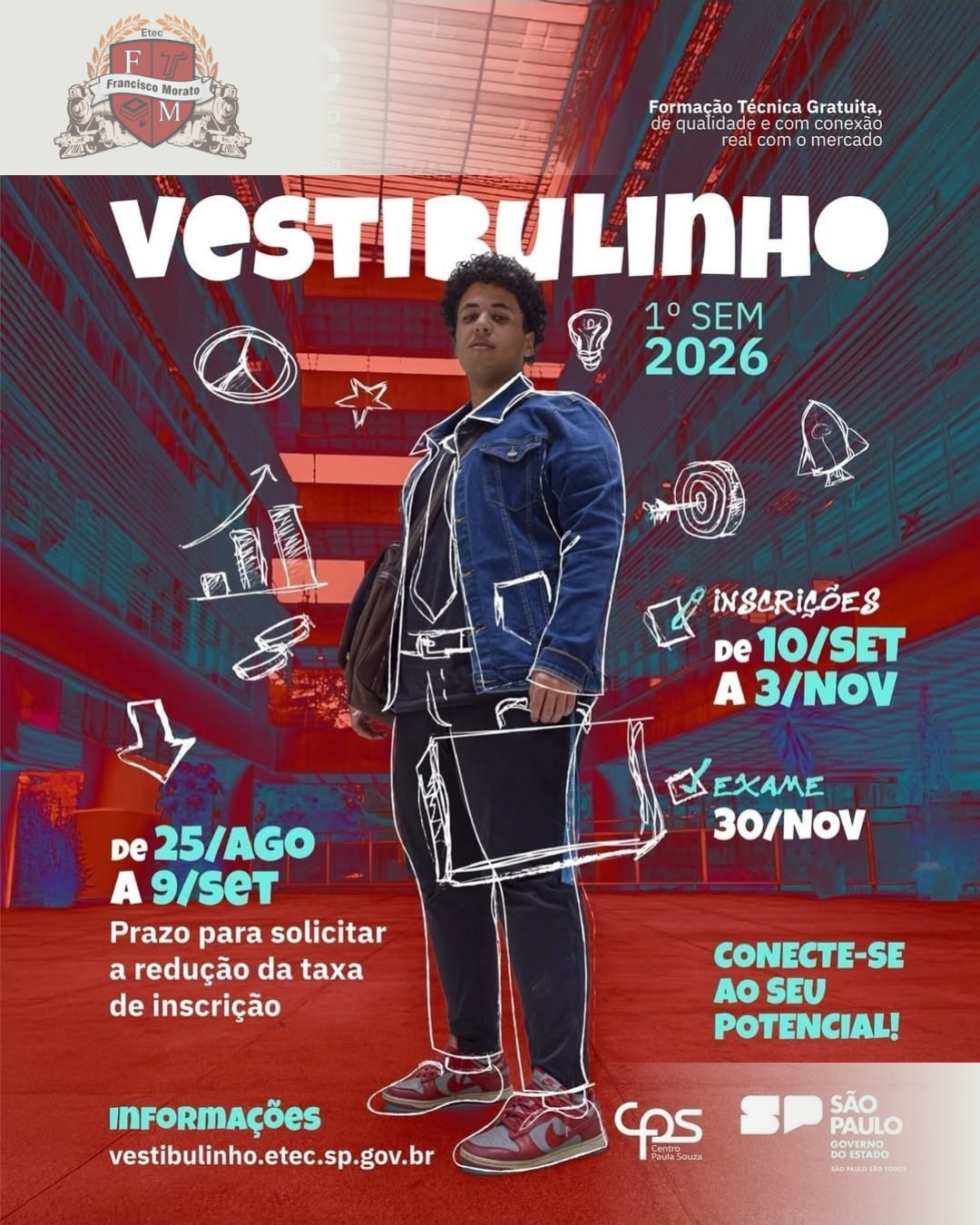 🎓 VESTIBULINHO ETEC 2026! 🚀